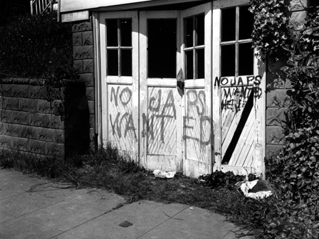 Racial epithet（1940s） Seattle, Washington. Courtesy of the Museum of History & Industry